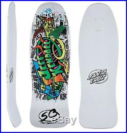SANTA CRUZ Kendall Graffiti Skateboard Deck 9.69 x 29.85 15 WB WHITE Jeff