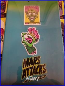 SANTA CRUZ MARS ATTACKS BLIND BAG Skateboard Deck 8.25 x 31.8 (In hand)