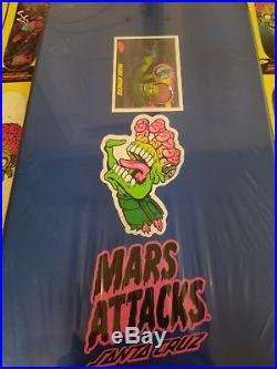 SANTA CRUZ MARS ATTACKS BLIND BAG Skateboard Deck 8.25 x 31.8 (In hand)