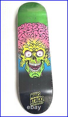 SANTA CRUZ Mars Attacks MARTIAN Skateboard Deck Sealed NEW 2018 sealed