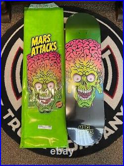 SANTA CRUZ Mars Attacks MARTIAN Skateboard Deck Sealed NEW 2018 sealed