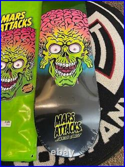 SANTA CRUZ Mars Attacks MARTIAN Skateboard Deck Sealed NEW 2018 sealed