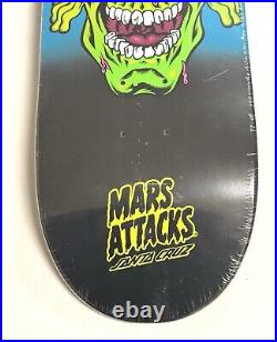 SANTA CRUZ Mars Attacks MARTIAN Skateboard Deck Sealed NEW 2018 sealed