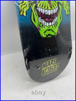 SANTA CRUZ Mars Attacks MARTIAN Skateboard Deck Sealed NEW 2018 sealed