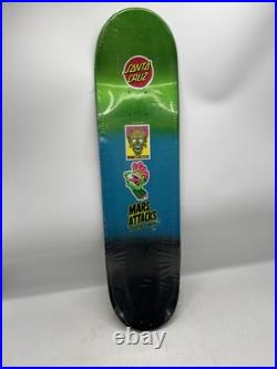 SANTA CRUZ Mars Attacks MARTIAN Skateboard Deck Sealed NEW 2018 sealed