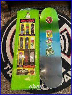 SANTA CRUZ Mars Attacks MARTIAN Skateboard Deck Sealed NEW 2018 sealed