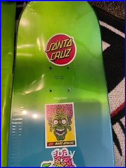 SANTA CRUZ Mars Attacks MARTIAN Skateboard Deck Sealed NEW 2018 sealed