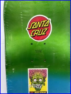 SANTA CRUZ Mars Attacks MARTIAN Skateboard Deck Sealed NEW 2018 sealed