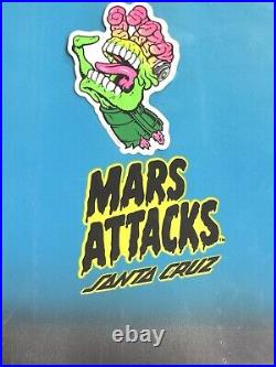 SANTA CRUZ Mars Attacks MARTIAN Skateboard Deck Sealed NEW 2018 sealed