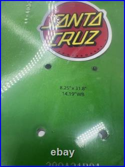 SANTA CRUZ Mars Attacks MARTIAN Skateboard Deck Sealed NEW 2018 sealed