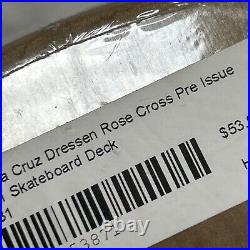 SANTA CRUZ PRE-ISSUE Deck Lot Of 2 Eric Dressen 2016 Skateboard Dog Town Roses