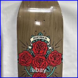 SANTA CRUZ PRE-ISSUE Deck Lot Of 2 Eric Dressen 2016 Skateboard Dog Town Roses