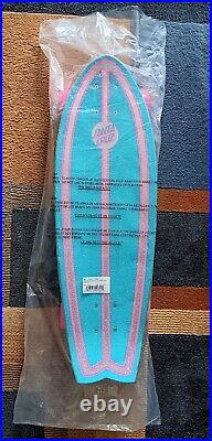 SANTA CRUZ Prizmatic Dot Cruzer Shark Skateboard Deck Complete SLIME BALLS NEW