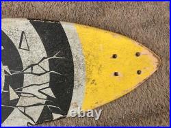SANTA CRUZ ROB ROSKOPP FACE 43-10 inch Longboard Pintail SKATEBOARD DECK