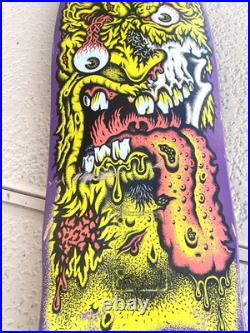 SANTA CRUZ Rob Roskopp Face 2 Skateboard Deck Made in USA 2012 Reissue
