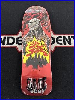 SANTA CRUZ SHIN GODZILLA KNOX FIREPIT skateboard deck