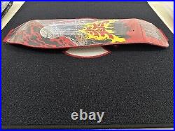 SANTA CRUZ SHIN GODZILLA KNOX FIREPIT skateboard deck