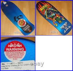 SANTA CRUZ / SMA Natas Panther 3 Skateboard Deck Pearl Blue 10.538