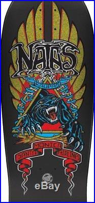 SANTA CRUZ / SMA Natas Panther Skateboard Deck Candy Black Metallic