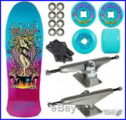 SANTA CRUZ Salba Witch Doctor Skateboard 10.4 Complete SLIMEBALL Wheels