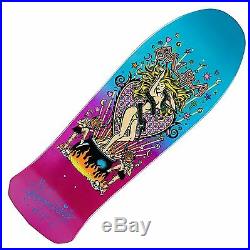 SANTA CRUZ Salba Witch Doctor Skateboard Deck 10.4 x 32 15 WB PINK / BLUE