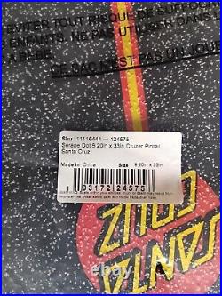 SANTA CRUZ Serape Pin Tail Skateboard Deck Complete Bullet Truck SLIME BALLS NEW