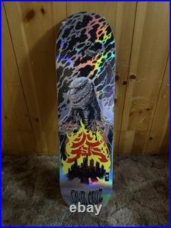SANTA CRUZ Skateboard Deck GODZILLA SHIN KNOX FIREPIT 8.5