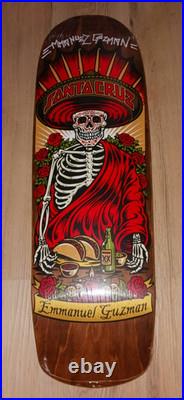 SANTA CRUZ Skateboard Deck GUZMAN DIVINE DINER 9.16 inch Signed NEW