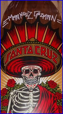 SANTA CRUZ Skateboard Deck GUZMAN DIVINE DINER 9.16 inch Signed NEW