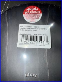 SANTA CRUZ Skateboard Deck GUZMAN DIVINE DINER 9.16 inch Unused Item from Japan