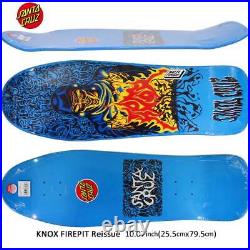 SANTA CRUZ Skateboard Deck KNOX FIREPIT Reissue 10.07inch New Import from Japan