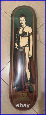 SANTA CRUZ Skateboard Deck STAR WARS Slave Princess Leia 31.7x7.8 in New Soldout