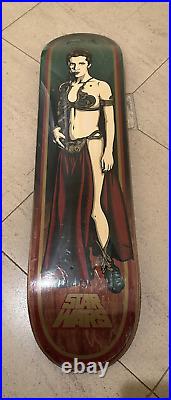 SANTA CRUZ Skateboard Deck STAR WARS Slave Princess Leia 31.7x7.8 in New Soldout