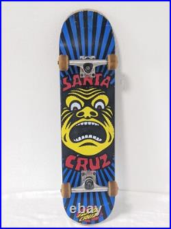 SANTA CRUZ Skateboard Deck Speed Wheels Face#2 7.7 Complete withSpitfire 54mm