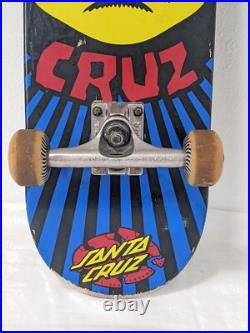 SANTA CRUZ Skateboard Deck Speed Wheels Face#2 7.7 Complete withSpitfire 54mm