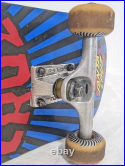 SANTA CRUZ Skateboard Deck Speed Wheels Face#2 7.7 Complete withSpitfire 54mm