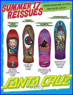SANTA CRUZ Skateboard deck Jason Jessee Neptune Candy Metallic Purple Fade