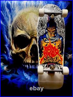 SANTA CRUZ? Tom Knox Complete RARE WHITE withTom Knox Independent Trucks & Wheels