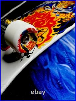SANTA CRUZ? Tom Knox Complete RARE WHITE withTom Knox Independent Trucks & Wheels