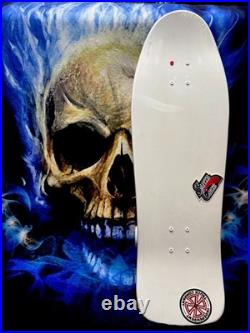 SANTA CRUZ? Tom Knox Complete RARE WHITE withTom Knox Independent Trucks & Wheels