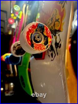 SANTA CRUZ? Tom Knox Complete RARE WHITE withTom Knox Independent Trucks & Wheels