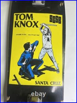 SANTA CRUZ Tom Knox Cop Beater Graphic Complete Skateboard Independent Trucks