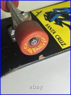 SANTA CRUZ Tom Knox Cop Beater Graphic Complete Skateboard Independent Trucks