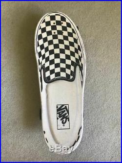 SANTA CRUZ Vans SKATEBOARD Checkered Shoe RARE