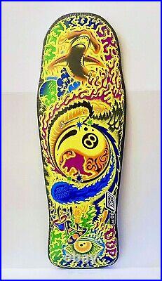 SANTA CRUZ WINKOWSKI DOPE PLANET 10.34 Black Light Skateboard Deck