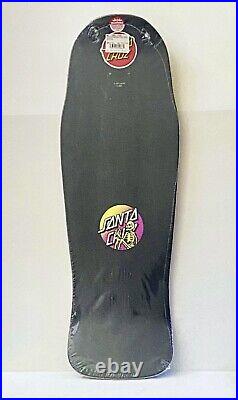 SANTA CRUZ WINKOWSKI DOPE PLANET 10.34 Black Light Skateboard Deck