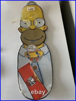 SANTA CRUZ skateboard deck SIMPSONS Homer Simpson deck Unused Rare New