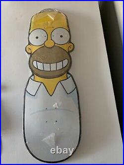 SANTA CRUZ skateboard deck SIMPSONS Homer Simpson deck Unused Rare New