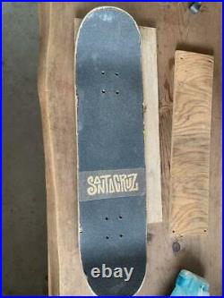 SANTA CRUZ skateboard deck sponge bob hamburger 8 in used deck imported from JP