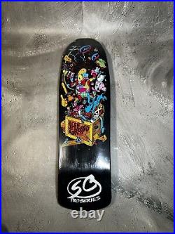 SEALED Santa Cruz Jeff Grosso Toybox Skateboard Black NEW LIMITED EDITION